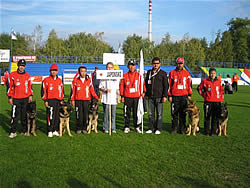 WUSV2007世界大会　in　スロバキア　日本代表チーム